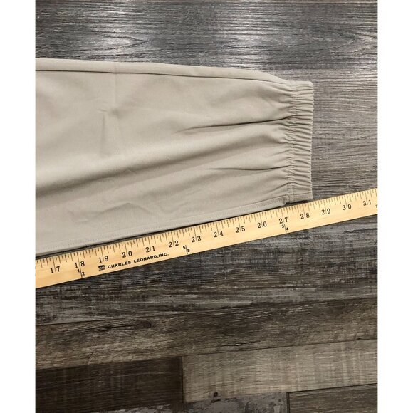 Cory Vines Joggers Stretch Moisture Wicking Mens Large Beige New with $90 Tags - Picture 7 of 7